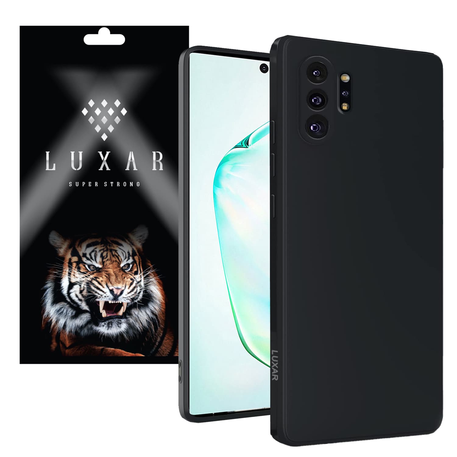 کاور لوکسار مدل سیلیکونی مناسب برای گوشی موبایل سامسونگ Galaxy Note 10 Plus — تصویر ۲