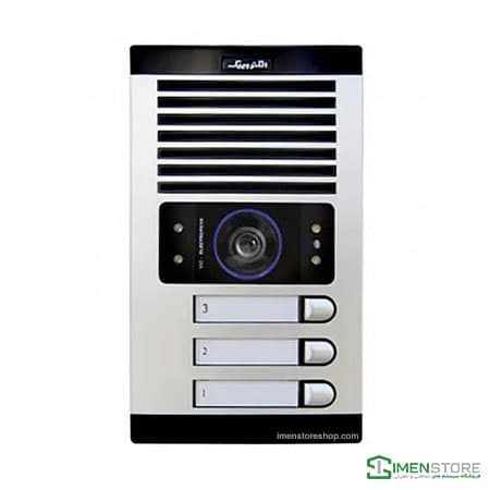 پنل سه واحدی آیفون تصویری الکتروپیک مدل 1086