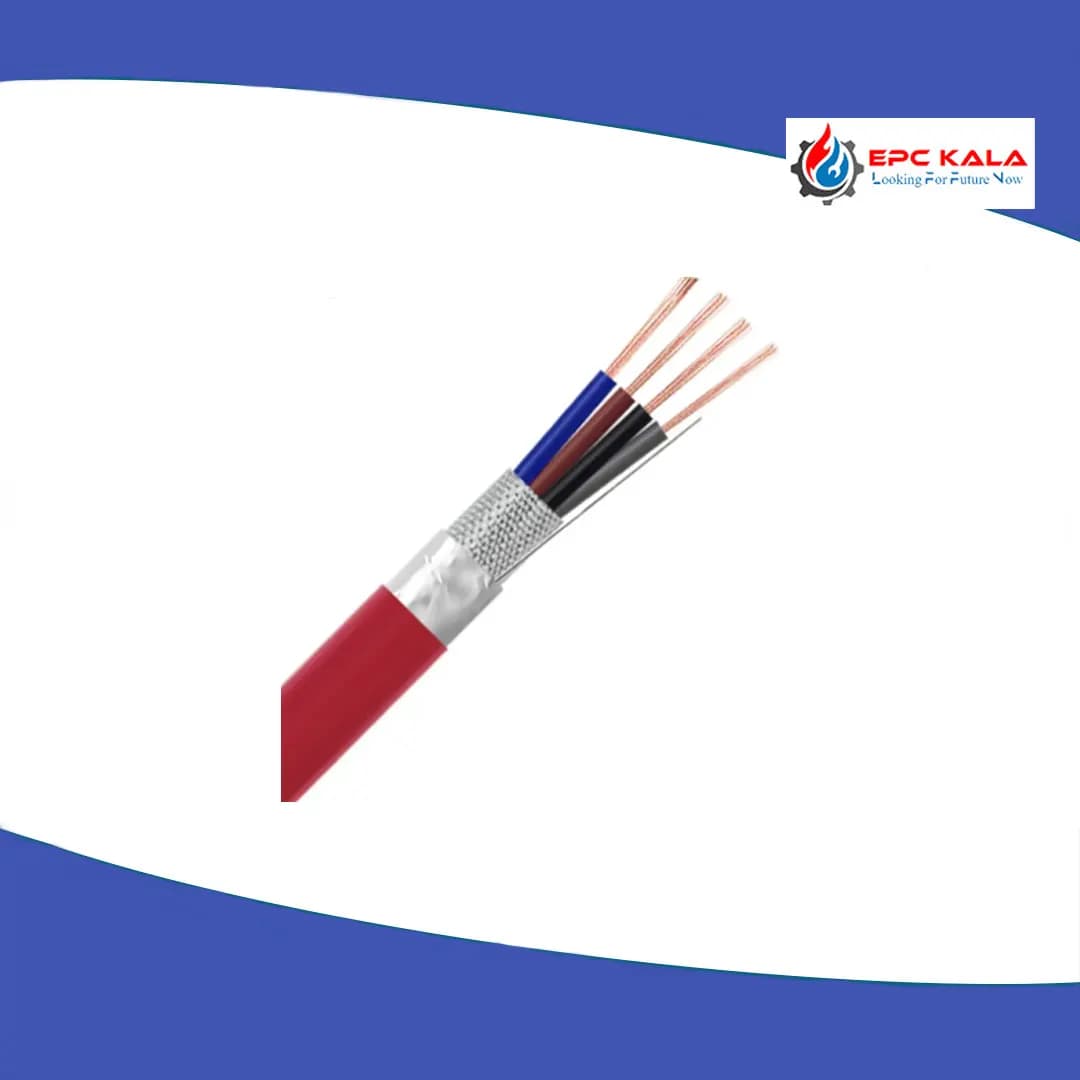 کابل اعلام حریق 1.5×2 بدون شیلد (نسوز سیلیکونی)