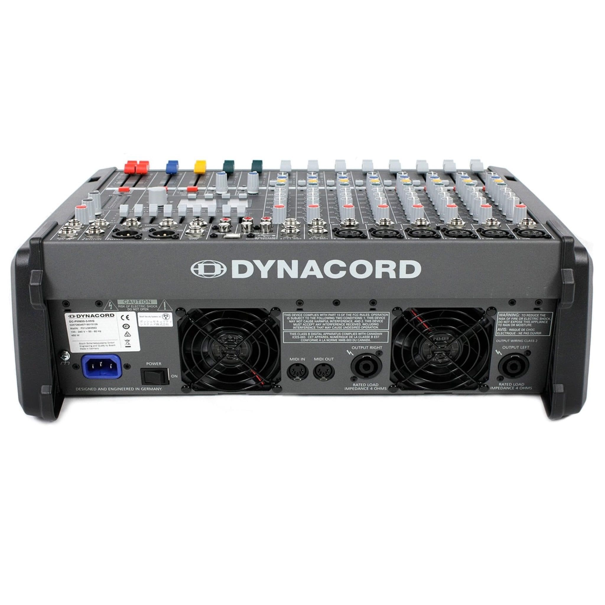 پاور میکسر دایناکورد DYNACORD-pm-600-3 (آلمانی) — تصویر ۳