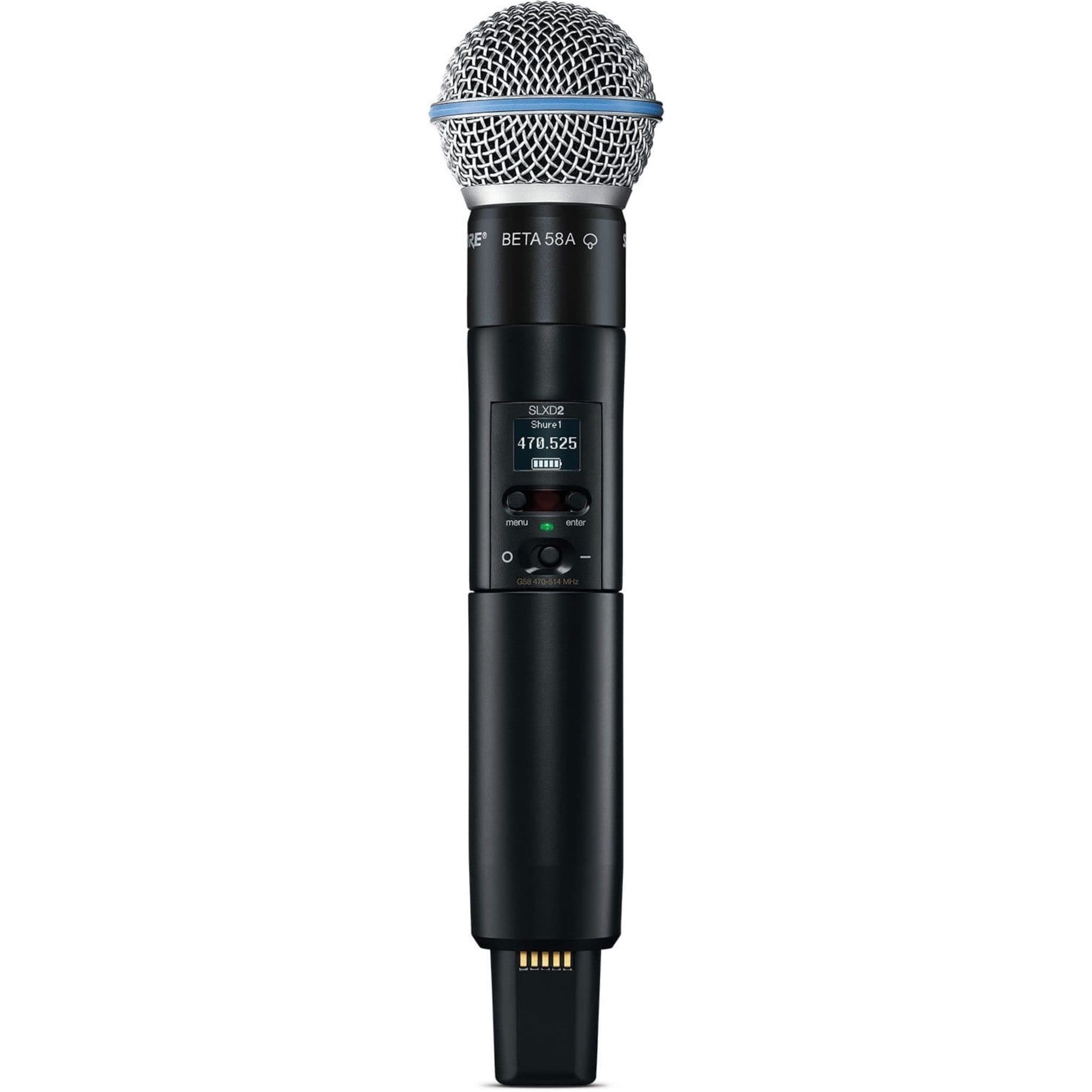 میکروفن بیسیم شور SHURE-SLXD4_BETA-58 — تصویر ۳