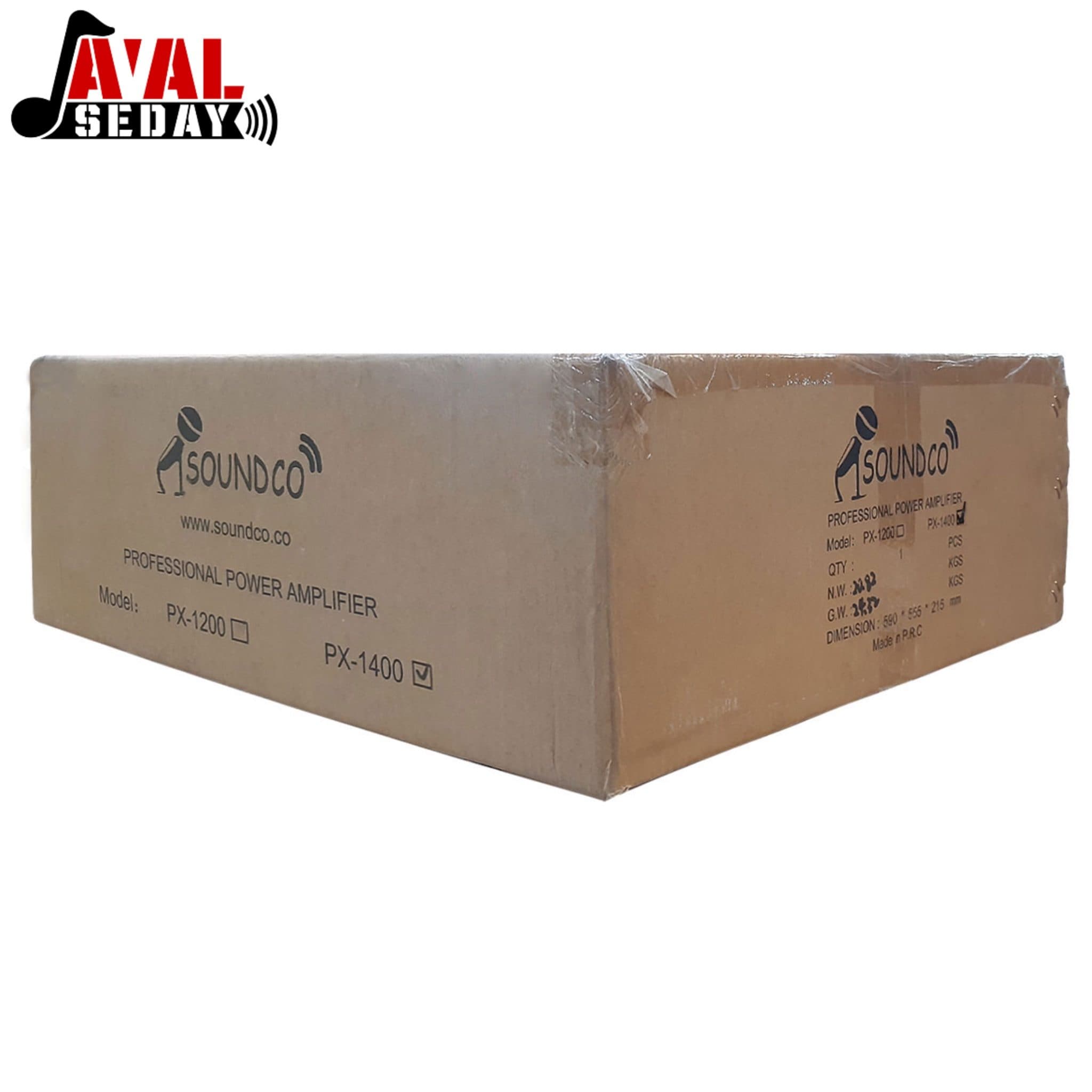 پاور آمپلی فایر ساندکو SOUNDCO_px-1400 — تصویر ۵