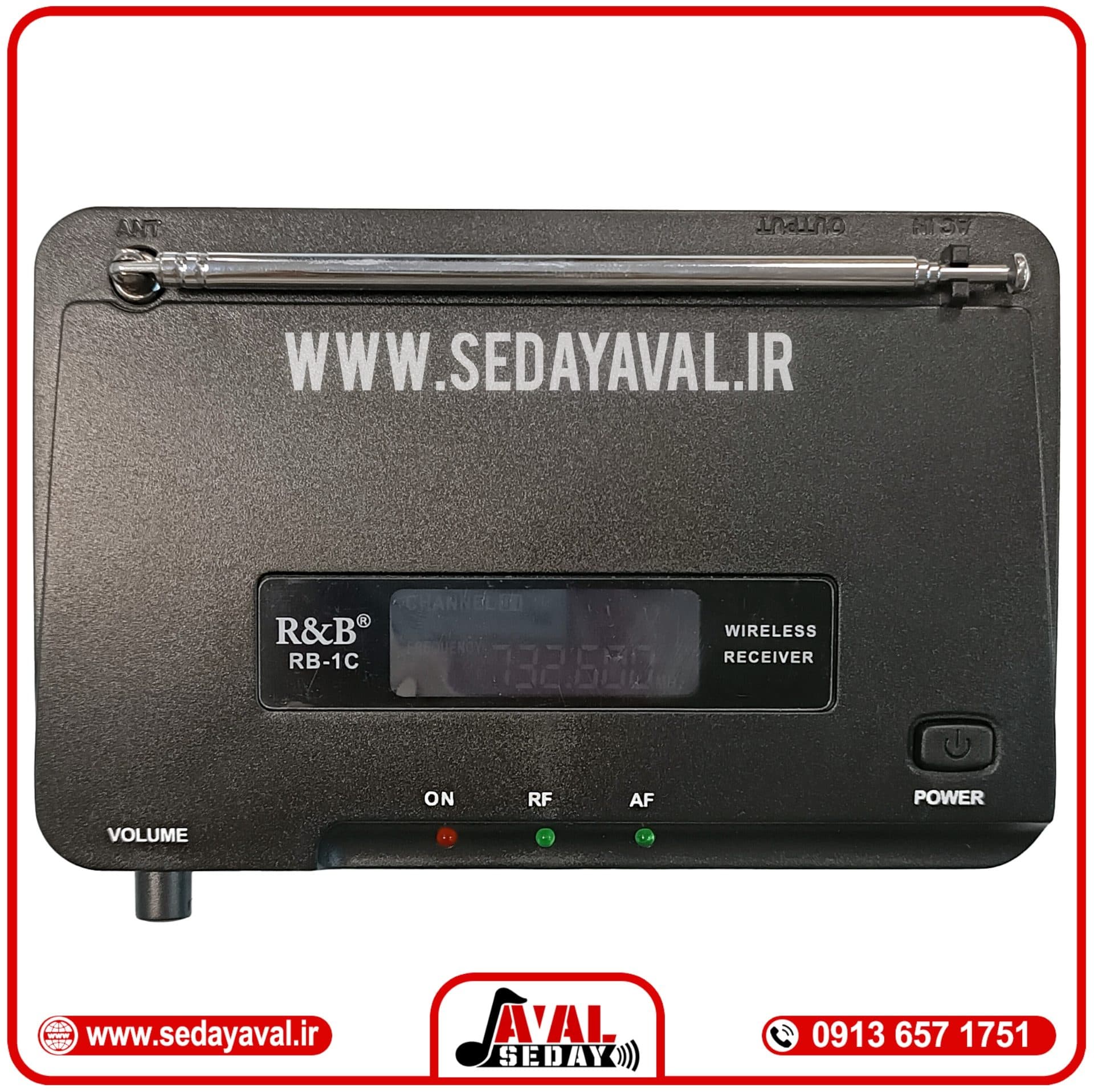 میکروفن بیسیم یقه ای و هدمیک R&B_RB_IC — تصویر ۳