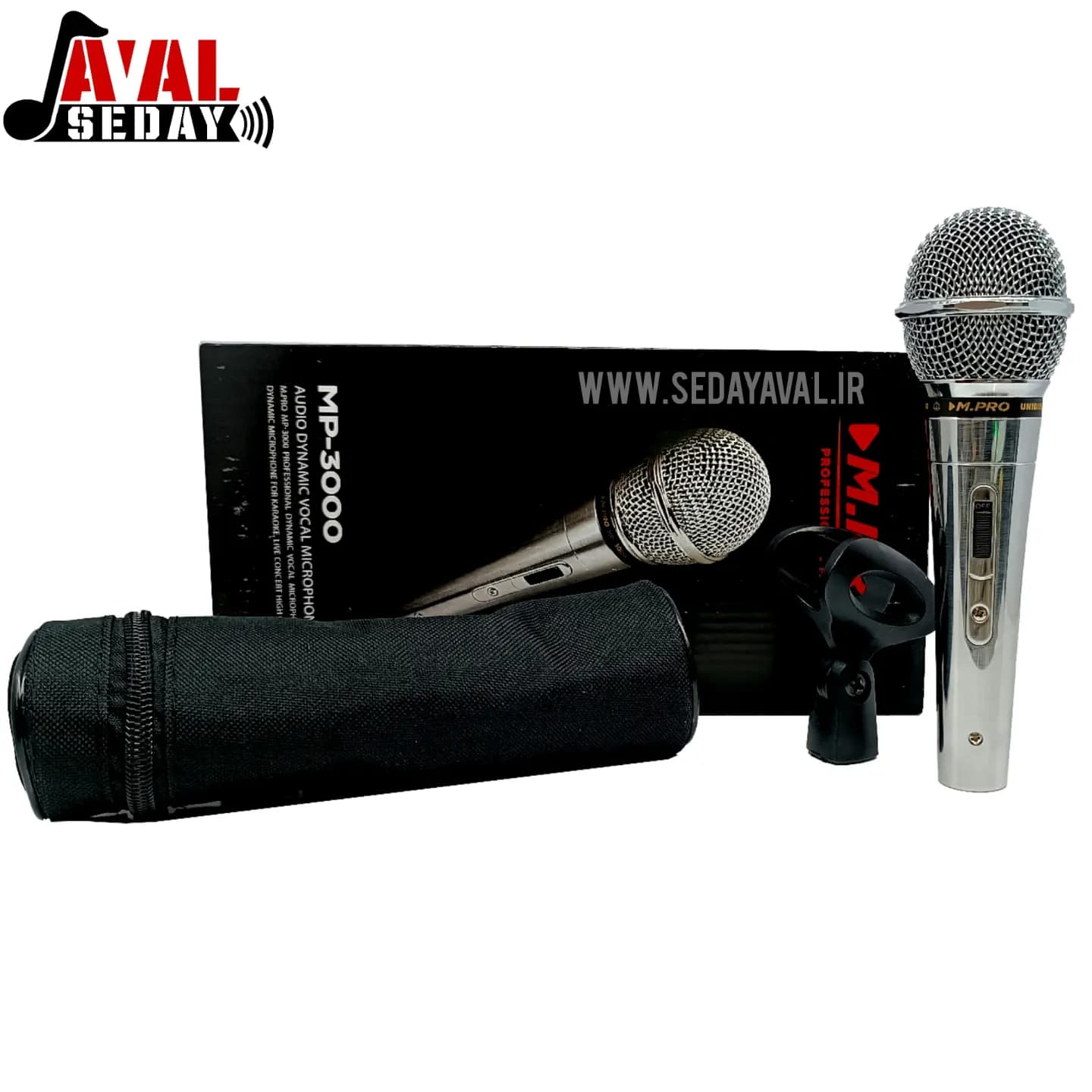 میکروفن باسیم ام پرو مدل M_pro_mp3000 — تصویر ۵