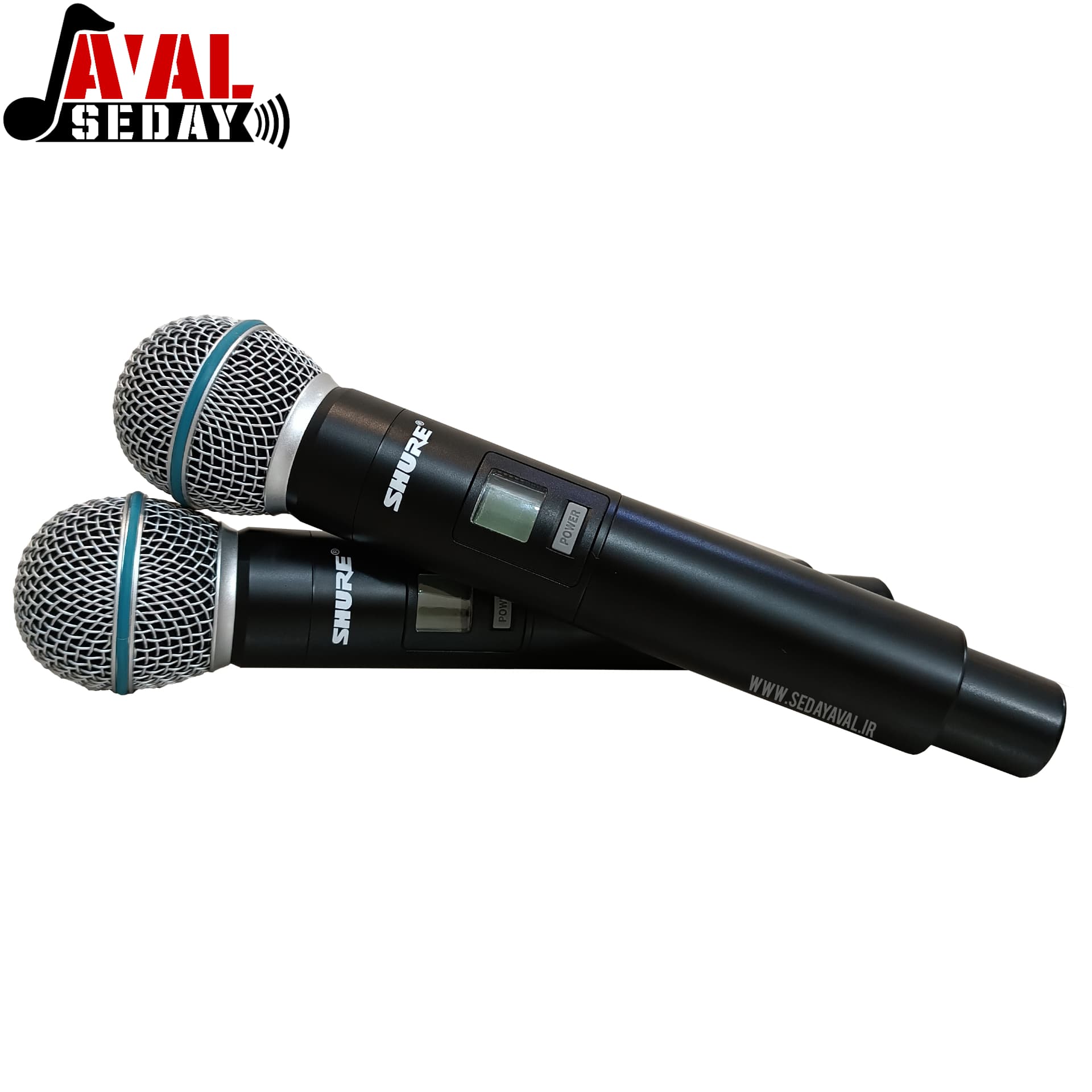 میکروفن بیسیم دو دست شور SHURE_GLXD4 BETA 58 — تصویر ۳