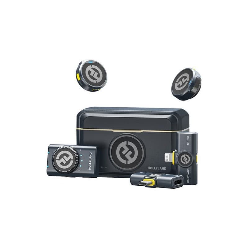 میکروفون بیسیم هالی لند مدل Lark M2 Combo (مشکی)