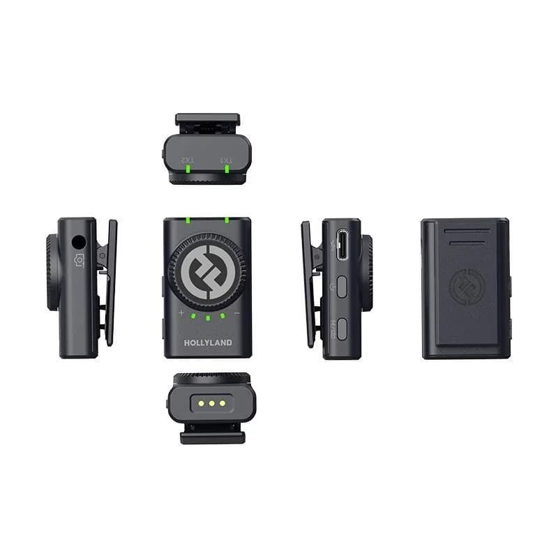 میکروفون بیسیم هالی لند مدل Lark M2 Combo (مشکی) — تصویر ۳