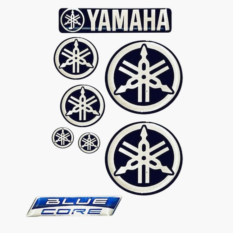 برچسب ژله‌ای YAMAHA پک کامل — تصویر ۲