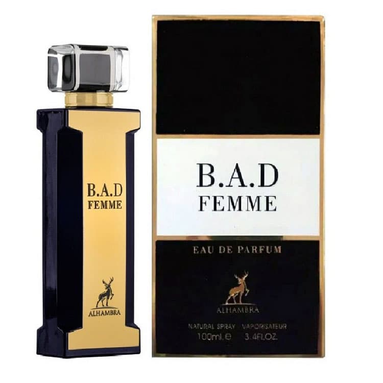 ادکلن بد فم الحمبرا Maison Alhambra B.A.D Femme | بررسی رایحه — تصویر ۲