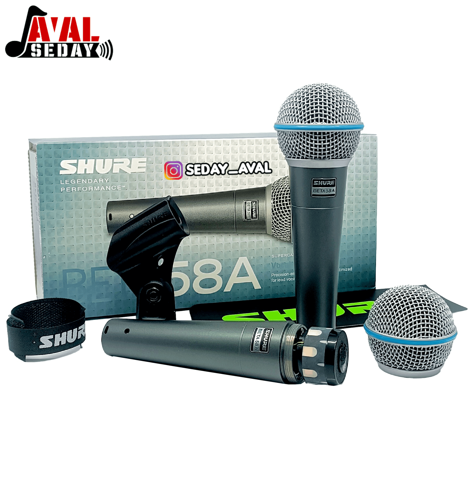 میکروفن شور هایکپی بتا SHURE_BETA58a — تصویر ۵