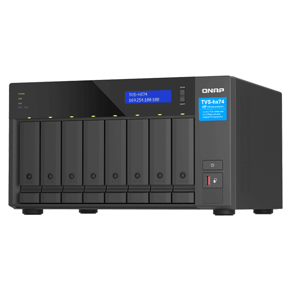 ذخیره ساز تحت شبکه کیونپ QnapTVS-h874-i7-32G