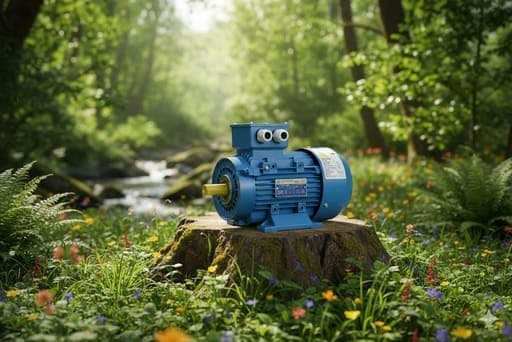 الکتروموتور گوانگلو سه فاز 1 اسب 0.75 کیلووات پوسته چدنی 1500 دور — تصویر ۲