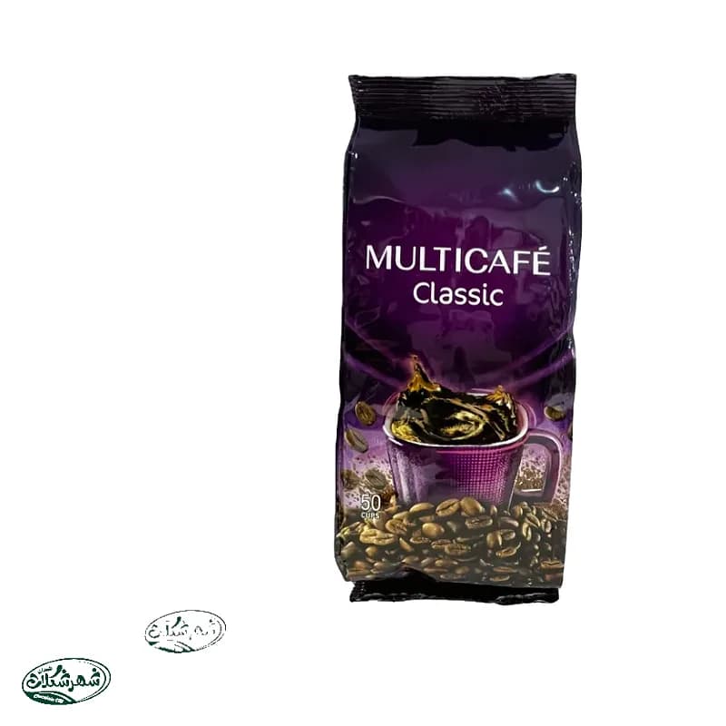 قهوه فوری کلاسیک پاکت مولتی کافه 100گ
