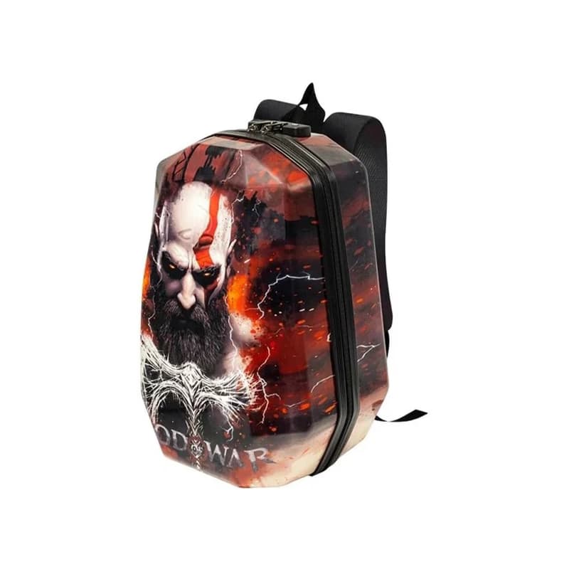 کوله پشتی مارینوکس کنسول PS5 Slim طرح God of War مدل MP7105 PR (قرمز)