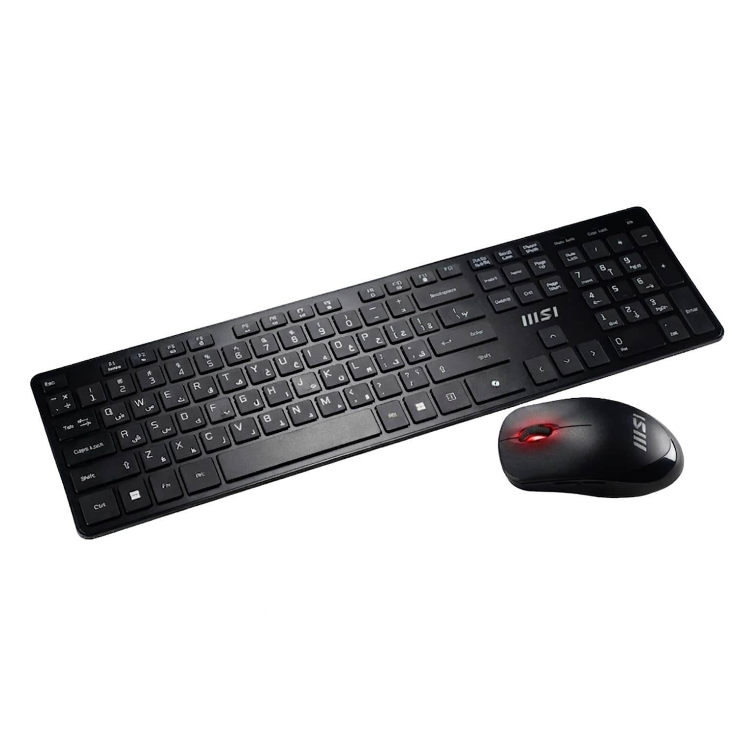 پک کیبورد بی‌سیم MSI مدل RF1430 و موس MA04 — تصویر ۳