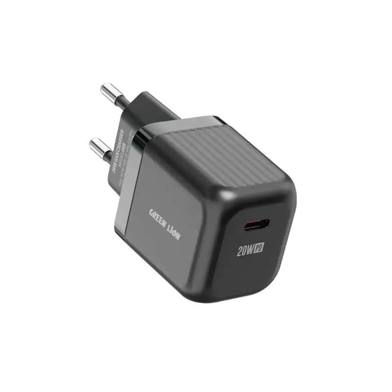 شارژر دیواری گرین لاین مدل Ultra Compact GaN PD 20W (مشکی)