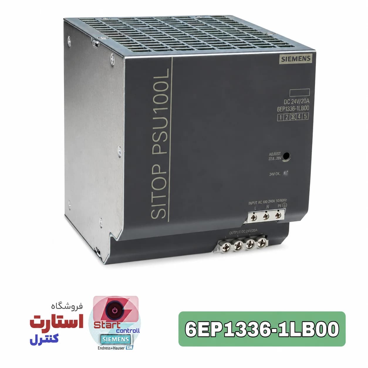پاور 20 امپر | 6EP1336-1LB00 SIEMENS | SITOP — تصویر ۲