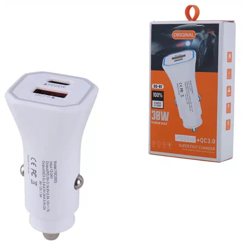 شارژر فندکی خودرو ORiginal مدل CC-61