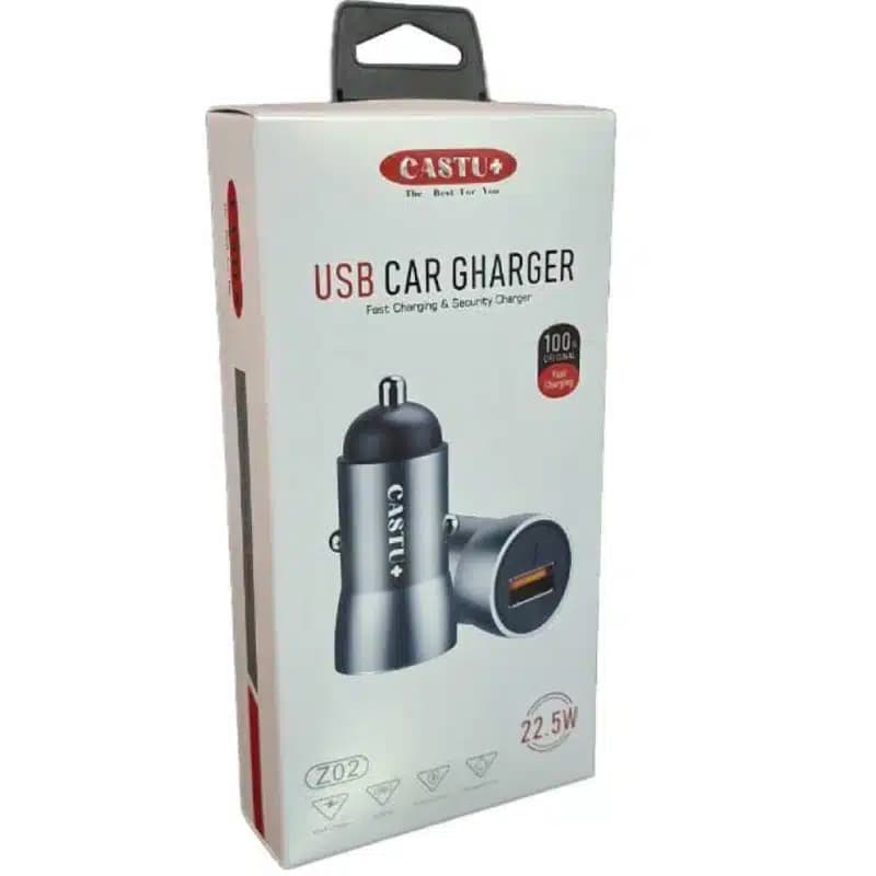 شارژر فندکی خودرو CASTU مدل Z02