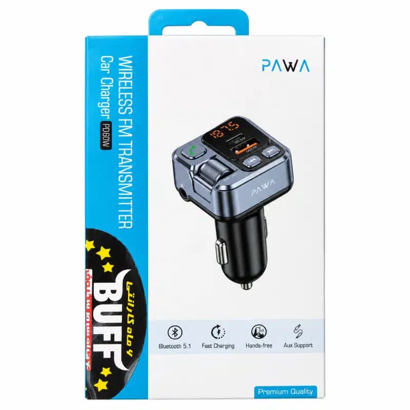 شارژر فندکی خودرو پاوا مدل PD30W ظرفیت ۳۰ وات