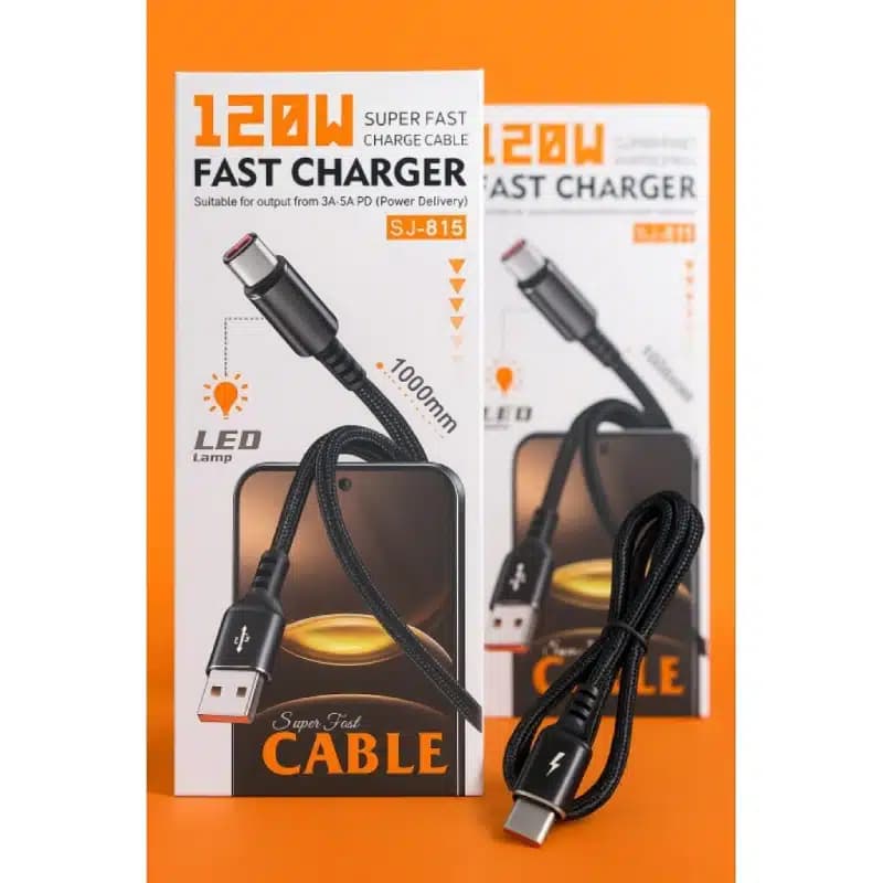 کابل تبدیل USB-C مدل SJ-815 سوپر فست شارژ