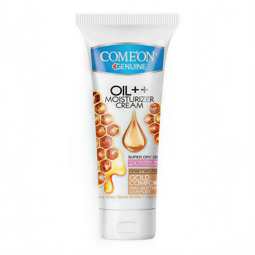 کرم مرطوب‌کننده کامان مدل Oil Plus مخصوص پوست‌های خیلی خشک حجم ۷۵ میلی‌لیتر