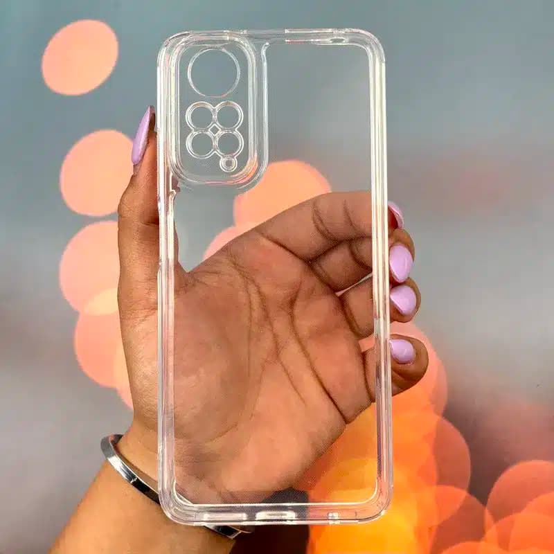کاور شارک قاب مدل ژله ای شفاف مناسب برای گوشی موبایل شیائومی Redmi Note 11 4G / Note 11s — تصویر ۲