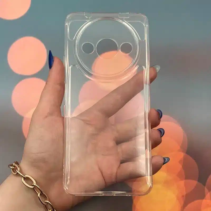 کاور شارک قاب مدل ژله ای شفاف مناسب برای گوشی موبایل شیائومی Redmi A3 / A3X
