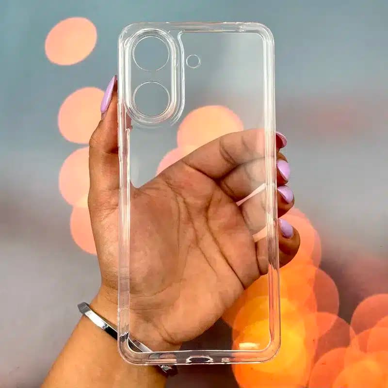 کاور شارک قاب مدل ژله ای شفاف مناسب برای گوشی موبایل شیائومی Poco X7 Pro — تصویر ۲