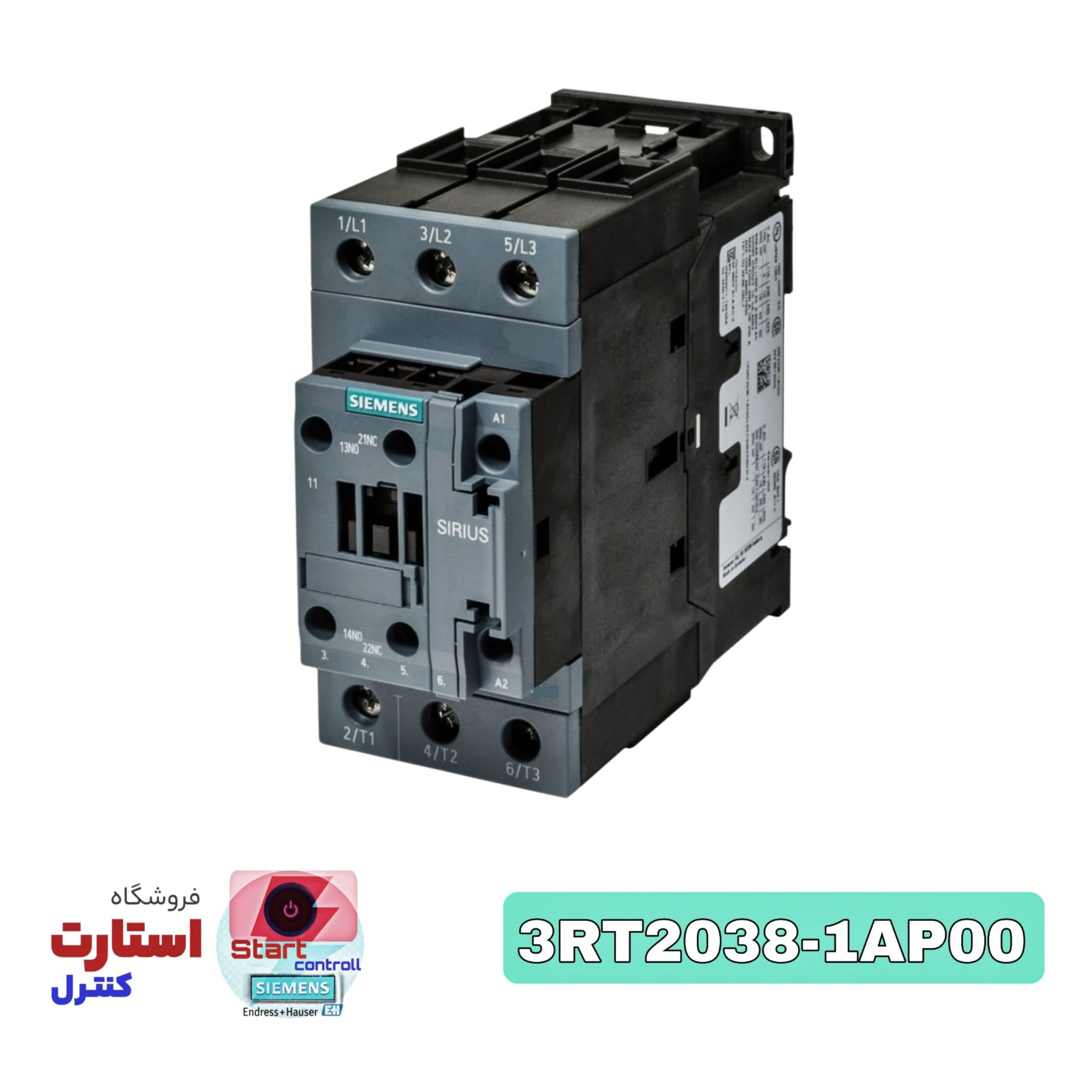 Siemens contactor 3RT2038-1AP00 | کنتاکتور 80 امپر