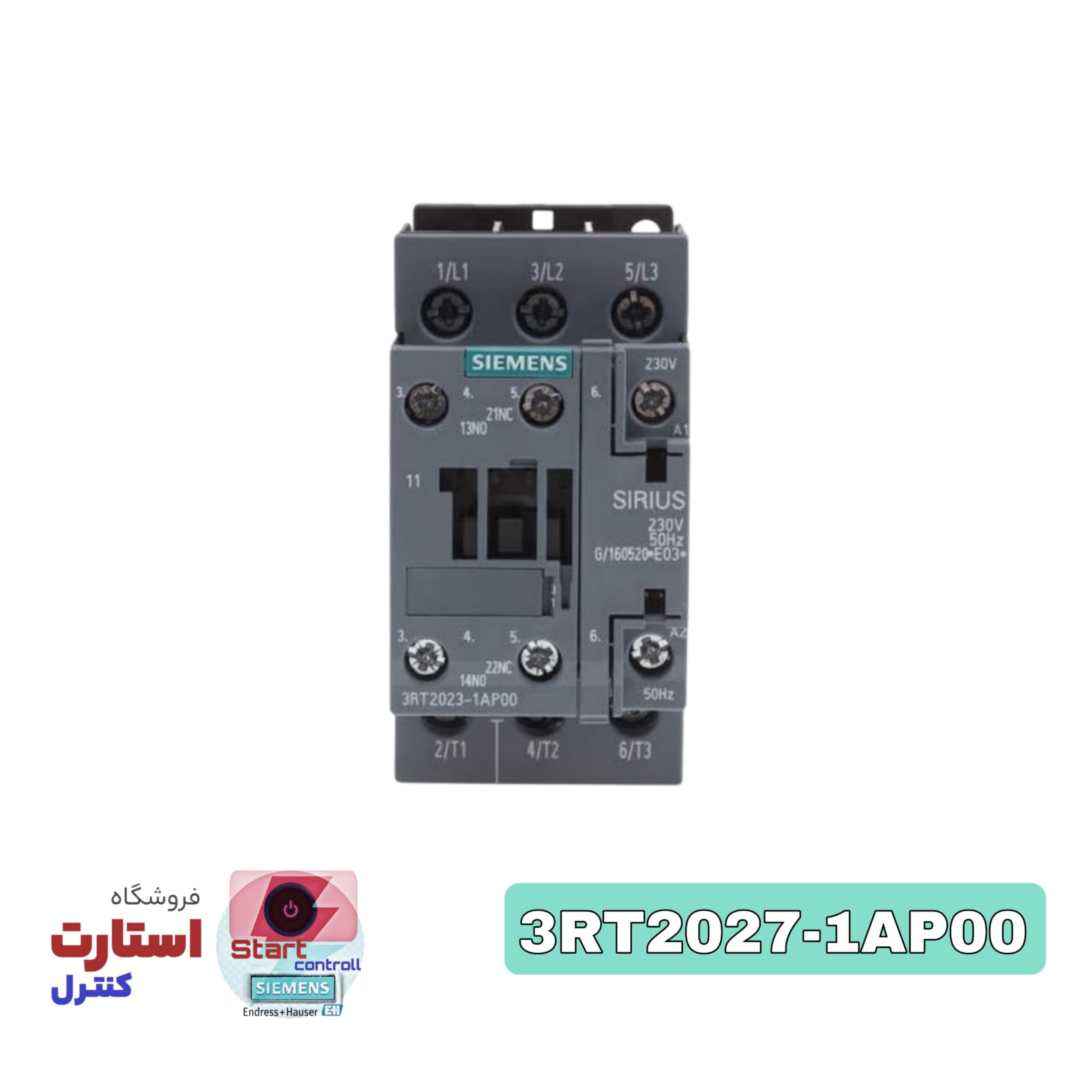 Siemens contactor 3RT2027-1AP00 | کنتاکتور 32 امپر
