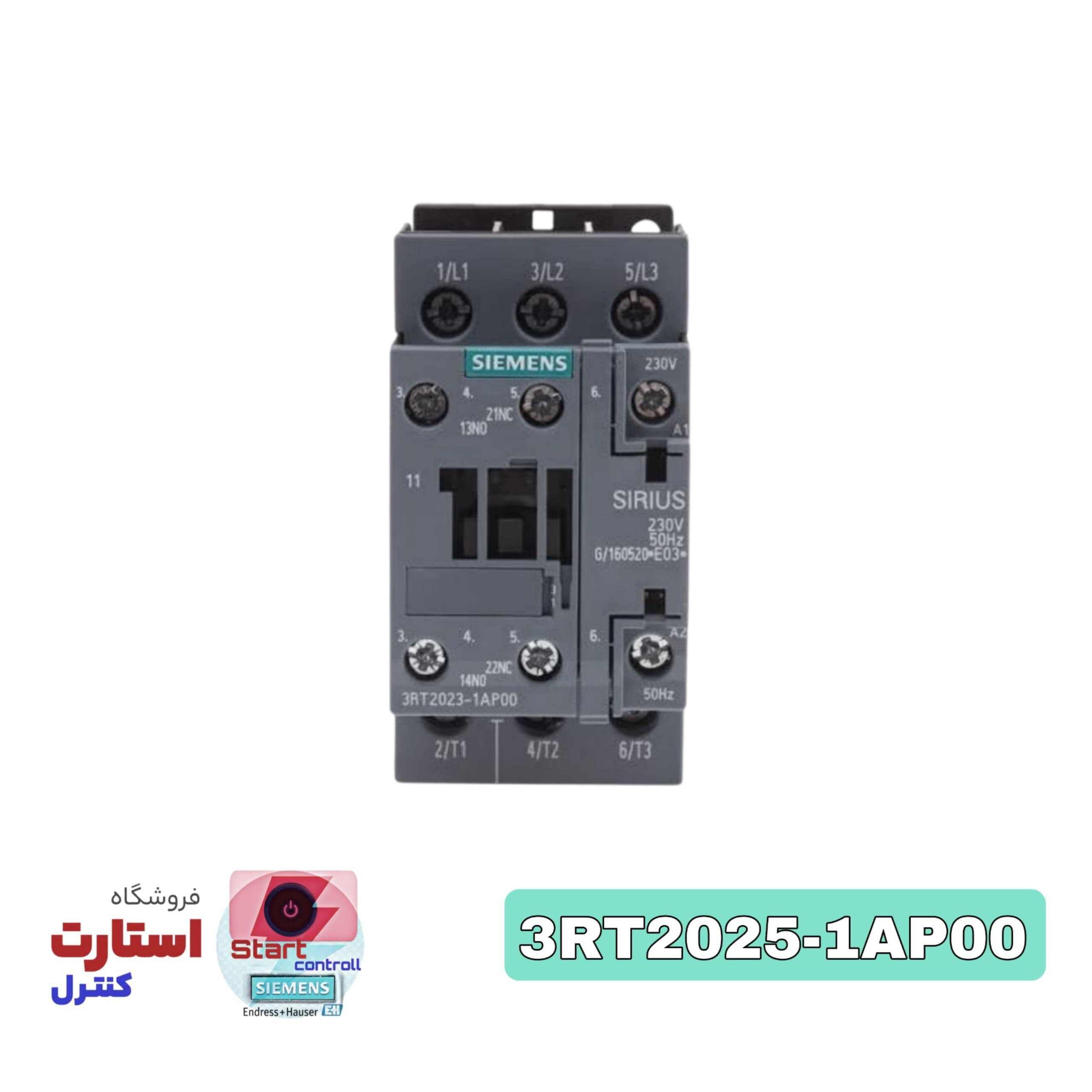 Siemens contactor 3RT2025-1AP00 | کنتاکتور 18 امپر — تصویر ۲