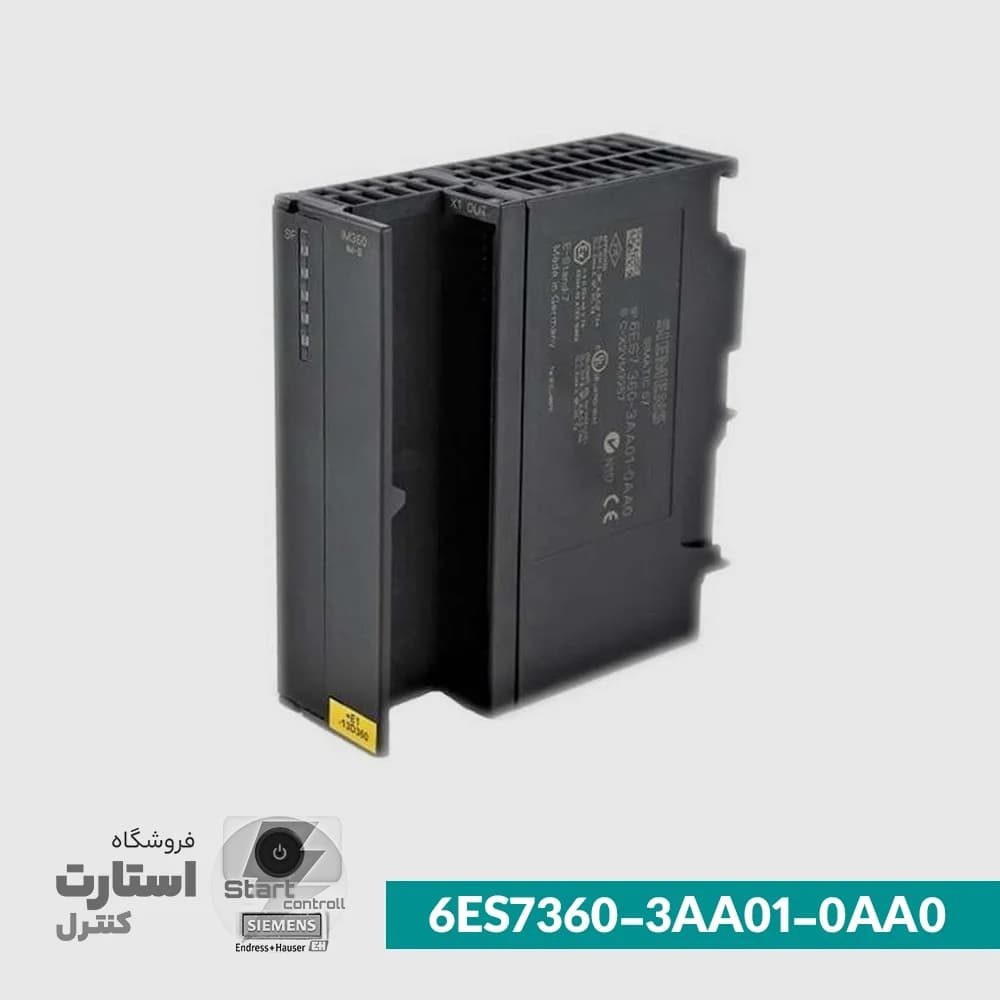 Siemens S7-300 6ES7360-3AA01-0AA0 | کارت واسطه زیمنس