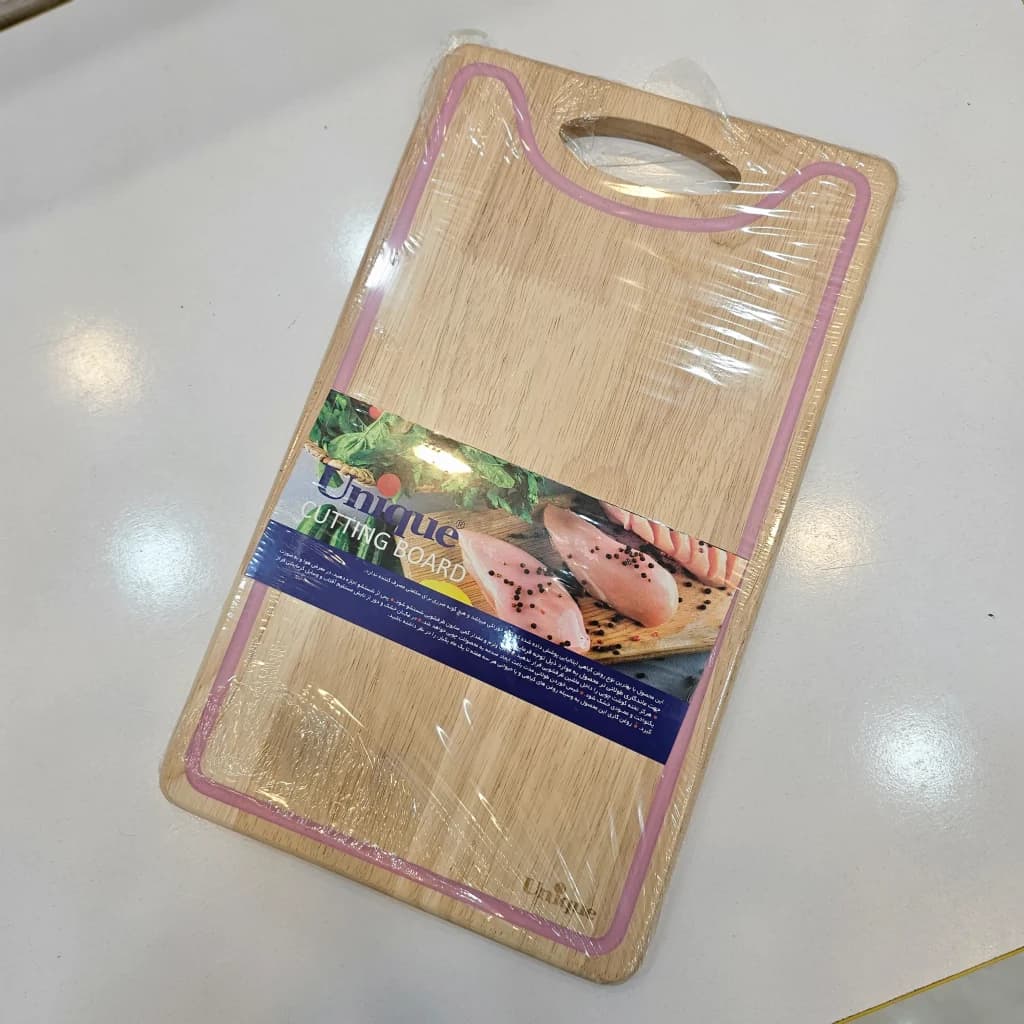 تخته کار چوبی دور صورتی یونیک — تصویر ۴