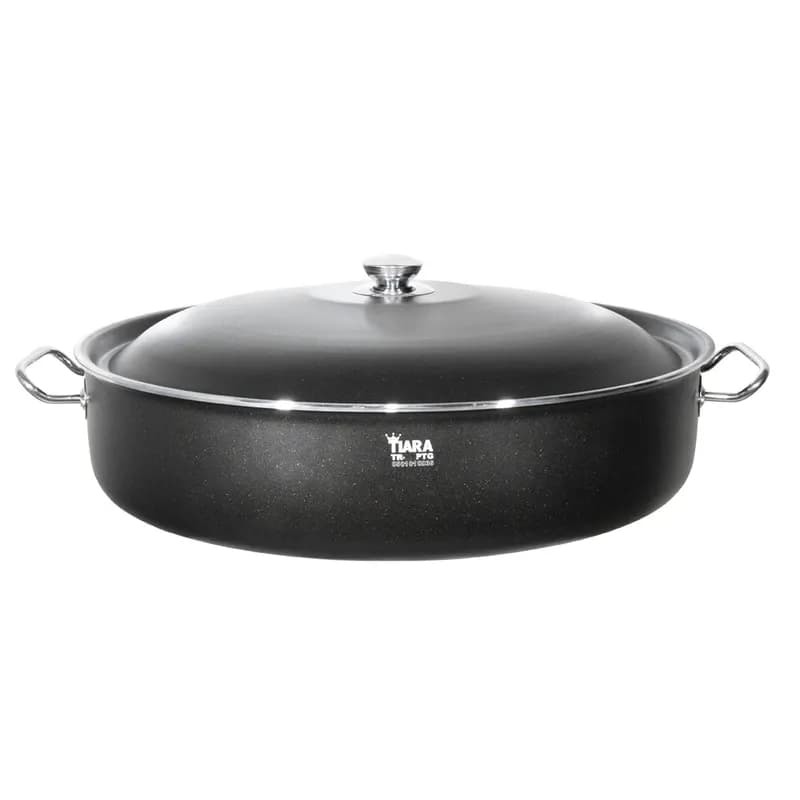 تابه گرانیتی دو دسته سایز 60 تیارا درب فلزی