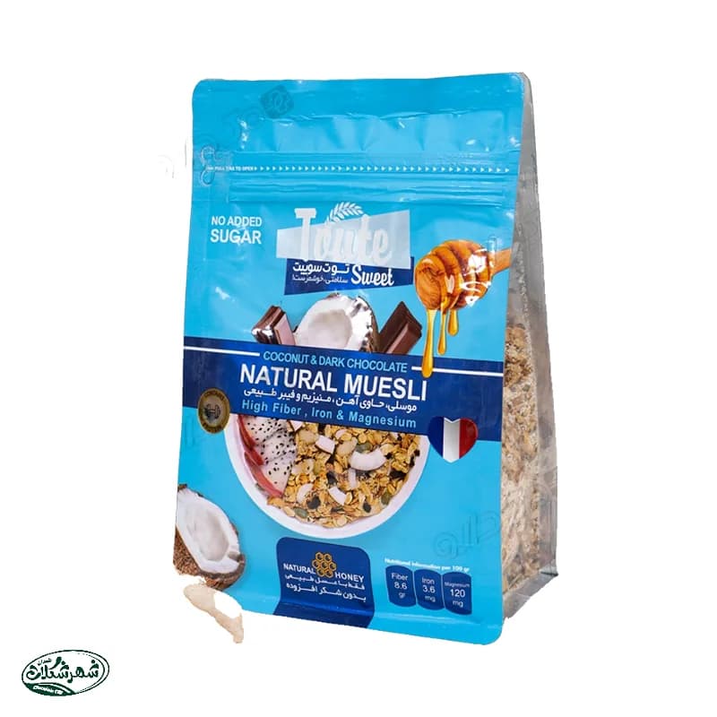 موسلی نارگیل توت سویت جعبه 200گ