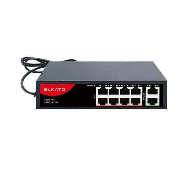 سوئیچ شبکه الکاتو مدل EL-1SBL082BP-120W — تصویر ۳