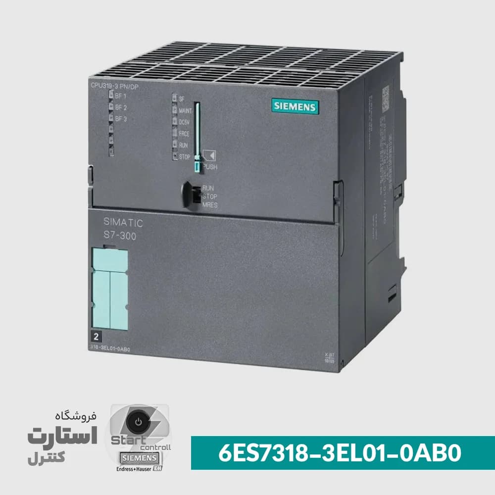 Siemens S7-300 6ES7318-3EL01-0AB0 | سی پی یو زیمنس