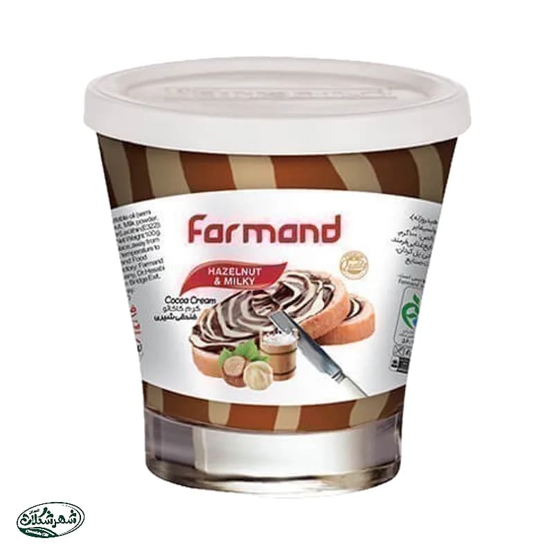 شکلات صبحانه فرمند دو رنگ 100گ