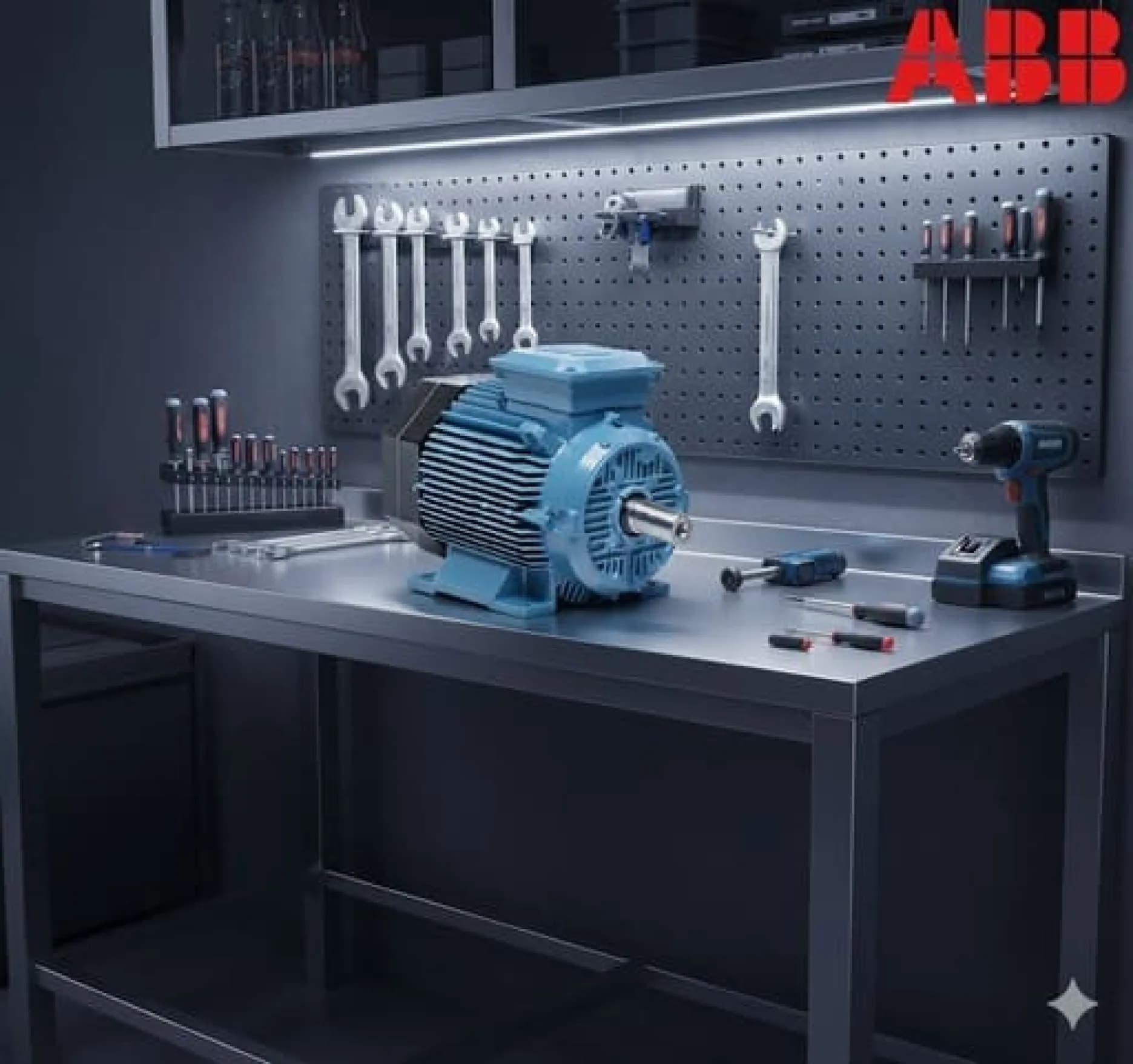 الکتروموتور ABB سه فاز 1.1 کیلووات 1.5 اسب