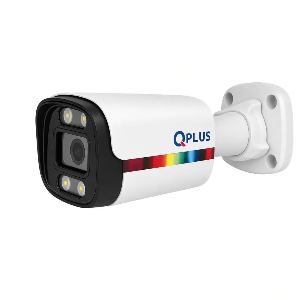 دوربین مداربسته برند کیو پلاس مدل PL-IPC-BW6699PA4A-M