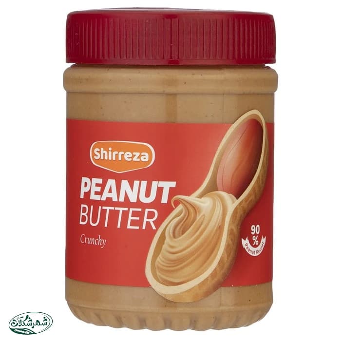 کره بادام زمینی کرانچی شیررضا 450گ