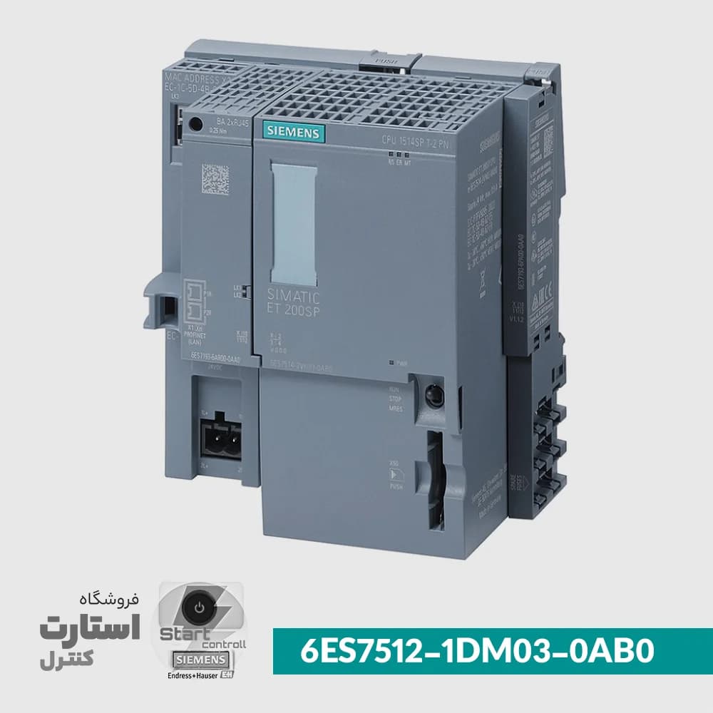 Siemens ET200SP 6ES7512-1DM03-0AB0 | سی پی یو زیمنس