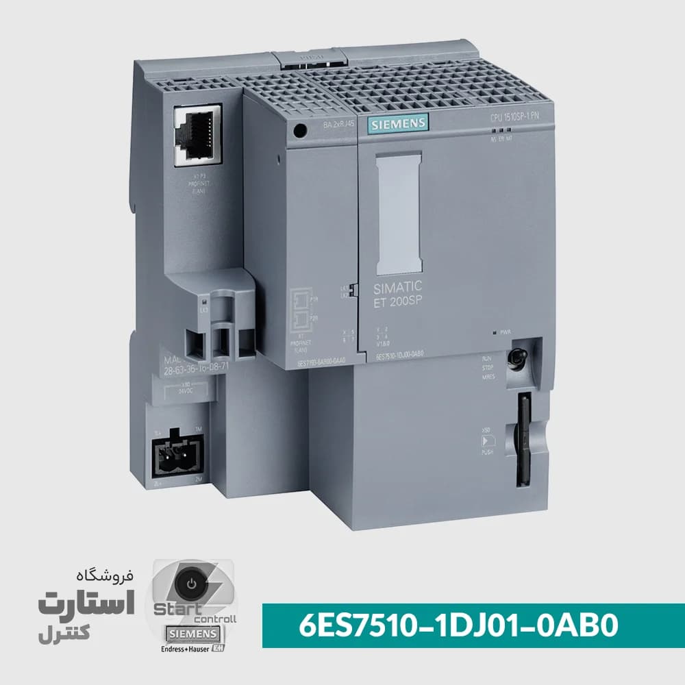 Siemens ET200SP 6ES7510-1DJ01-0AB0 | سی پی یو زیمنس