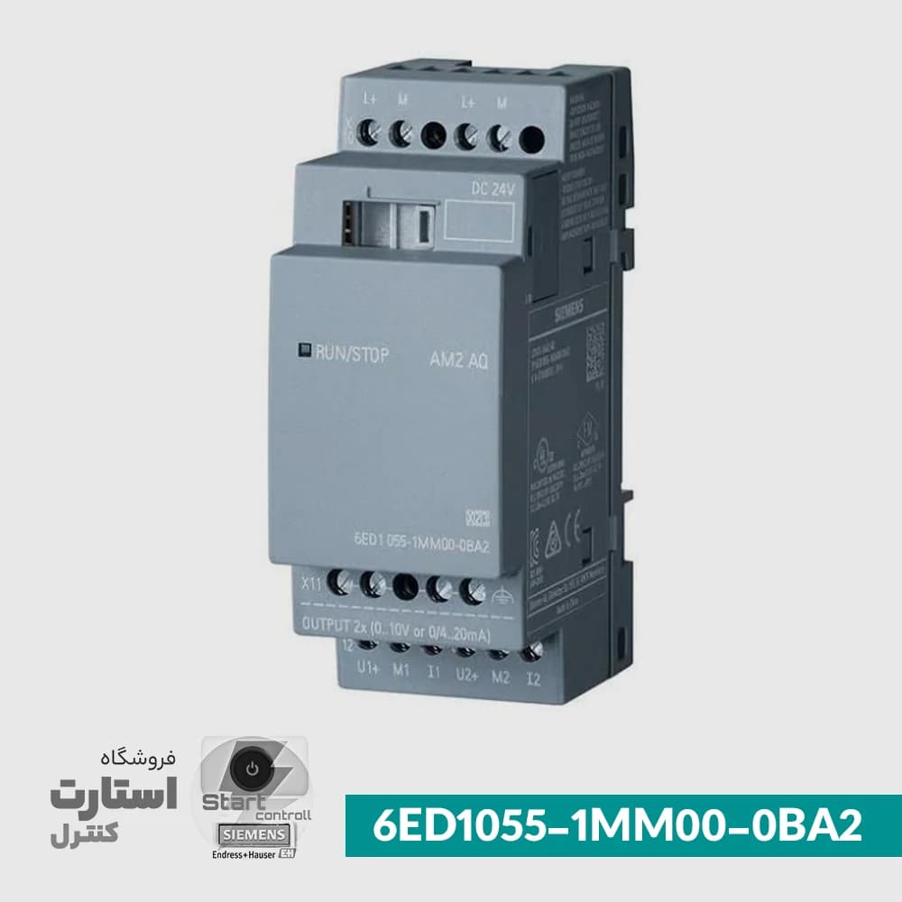 Siemens LOGO 6ED1055-1MM00-0BA2 | کارت آنالوگ لوگو زیمنس