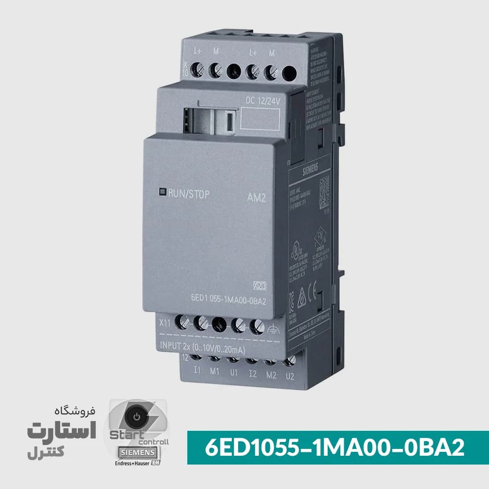 Siemens LOGO 6ED1055-1MA00-0BA2 | کارت آنالوگ لوگو زیمنس