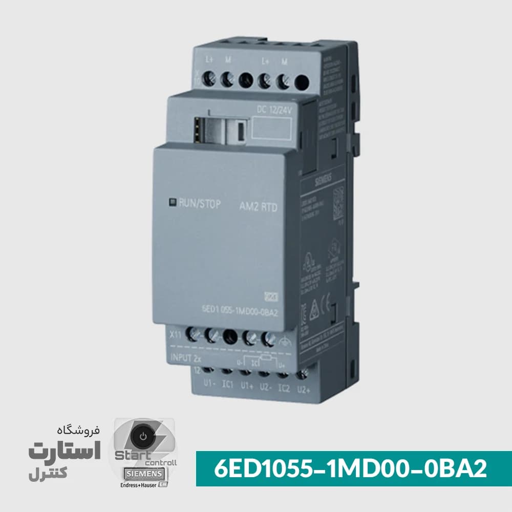 Siemens LOGO 6ED1055-1MD00-0BA2 | کارت آنالوگ لوگو زیمنس