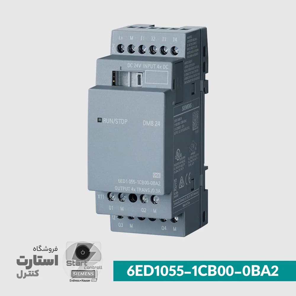 Siemens LOGO 6ED1055-1CB00-0BA2 | کارت دیجیتال لوگو زیمنس