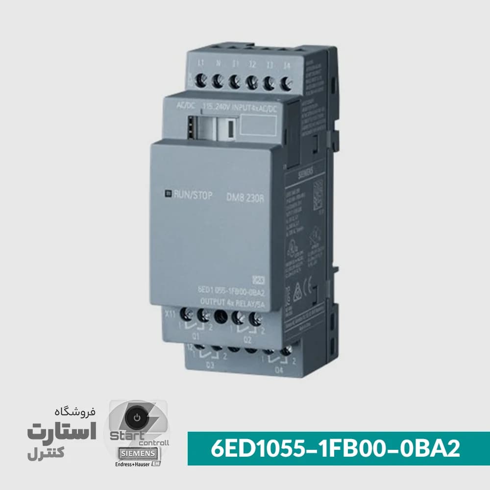 Siemens LOGO 6ED1055-1FB00-0BA2 | کارت دیجیتال لوگو زیمنس