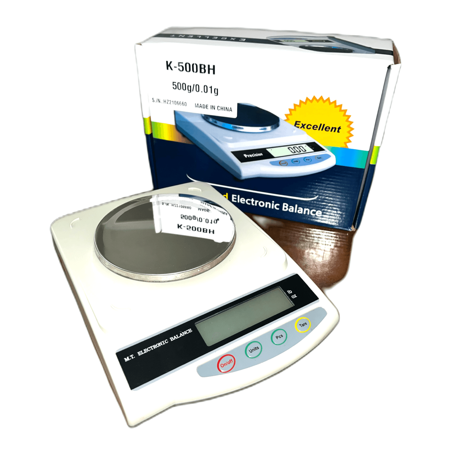 ترازو آزمایشگاهی M.T. ELECTRONIC BALANCE 0.01-500gr